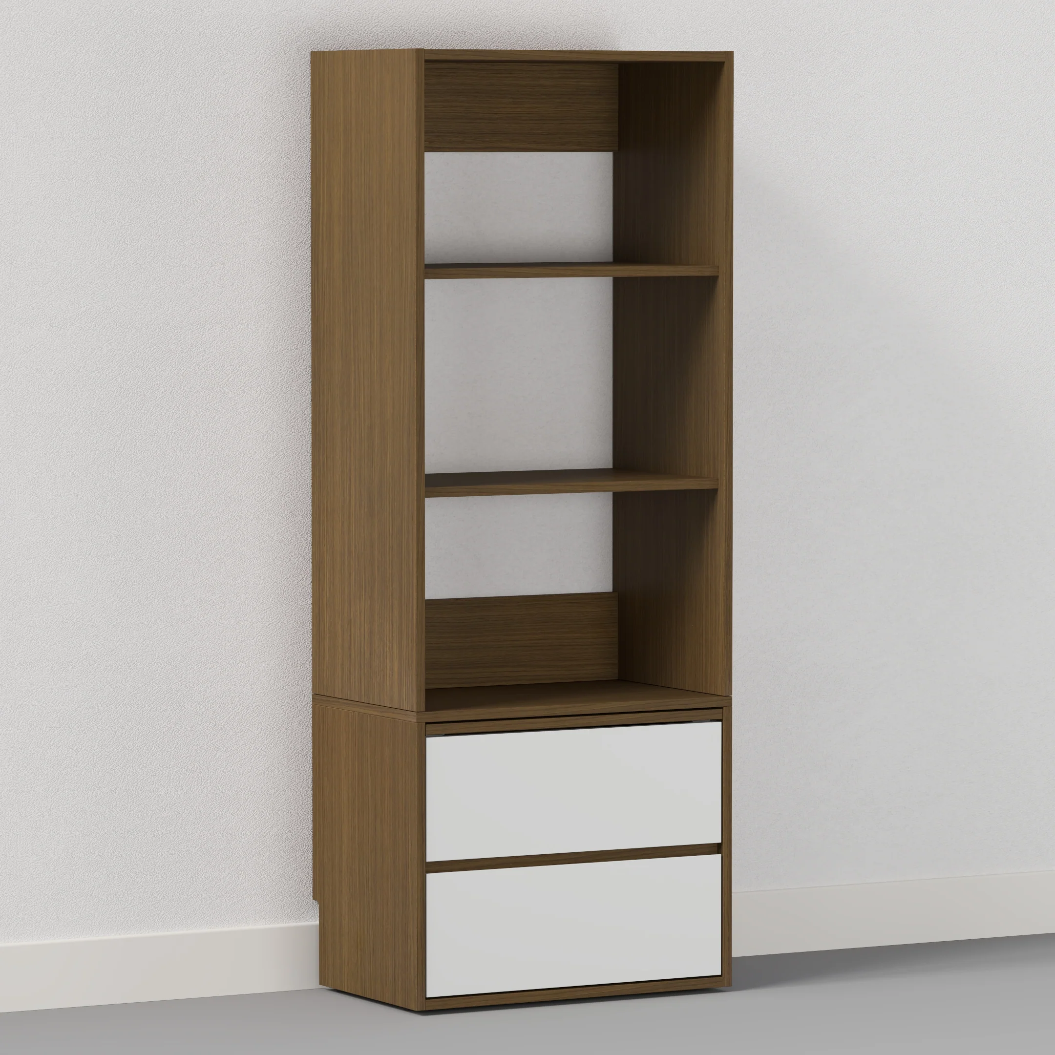 Mid Nightstand Cabinet - Queen / Horizontal - Image 7