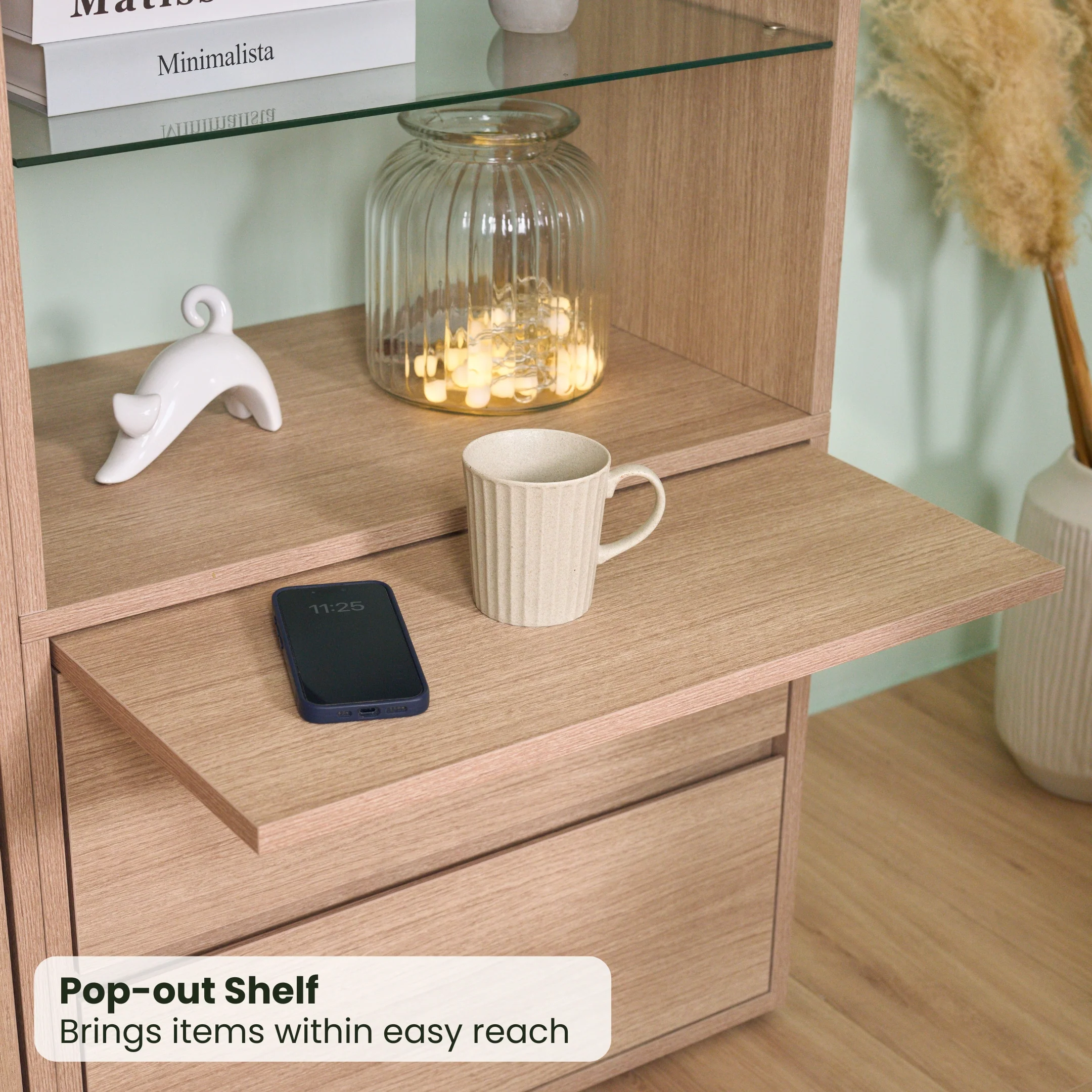 Tall Nightstand Cabinet - Queen / Horizontal - Image 10