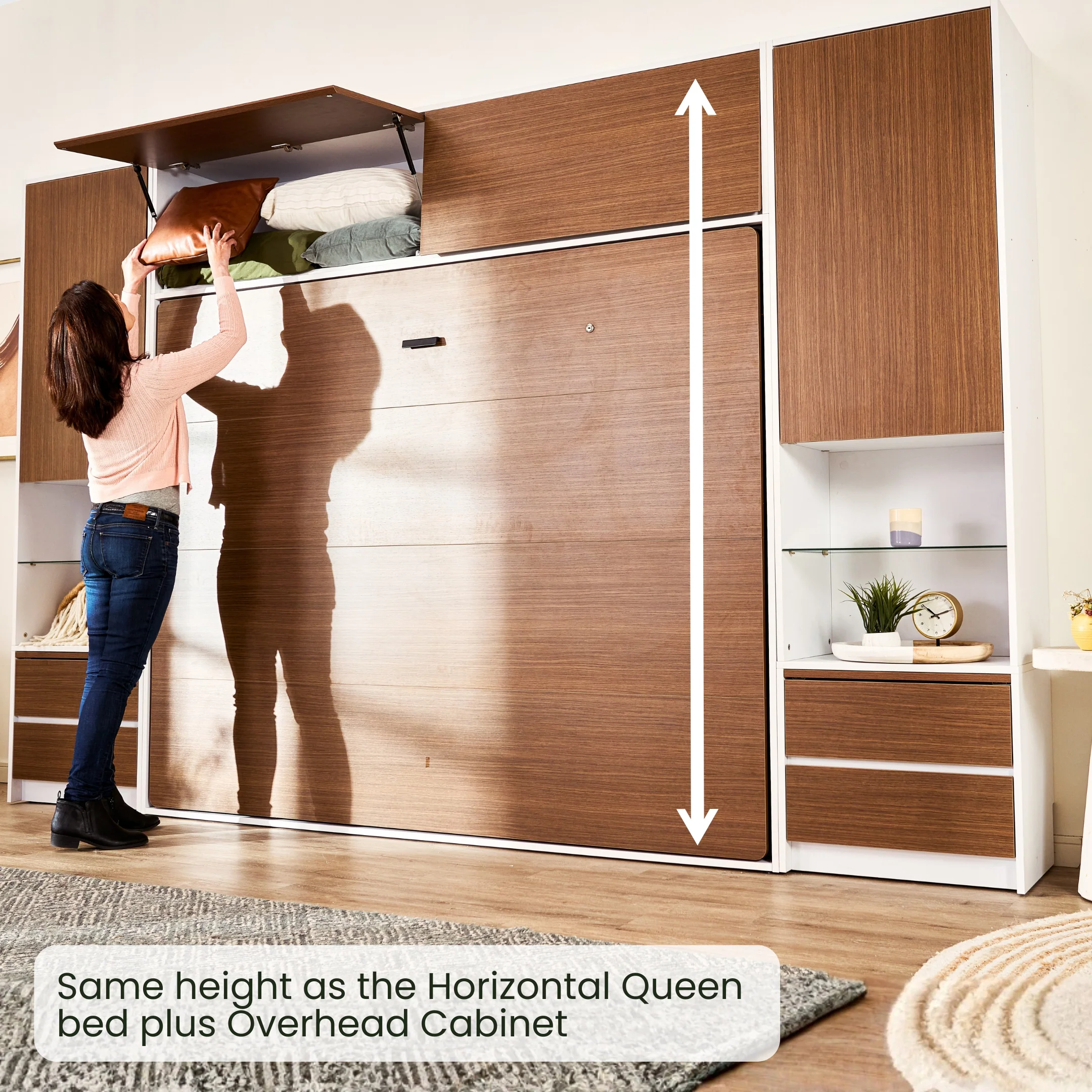 Tall Nightstand Cabinet - Queen / Horizontal - Image 11