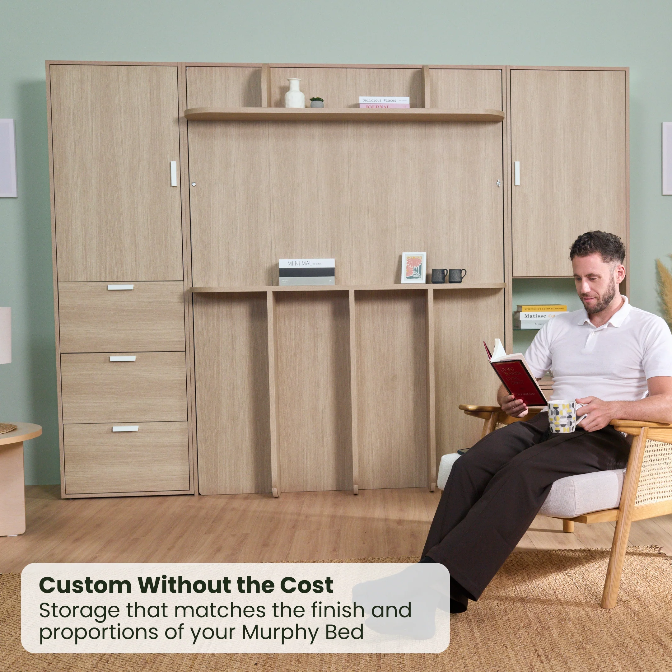 Tall Side Cabinet - Queen / Vertical - Image 4